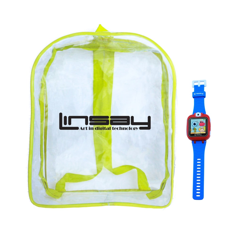 Linsay Kids Smart Watch With Bag, Blue, S5WCLBLUEBAG MPN:S5WCLBLUEBAG