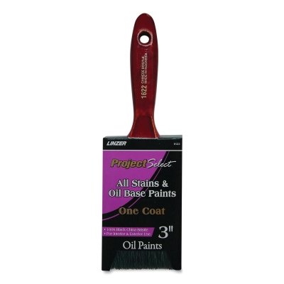 Black China Bristle Paint Brush Wood Handle MPN:1622-3