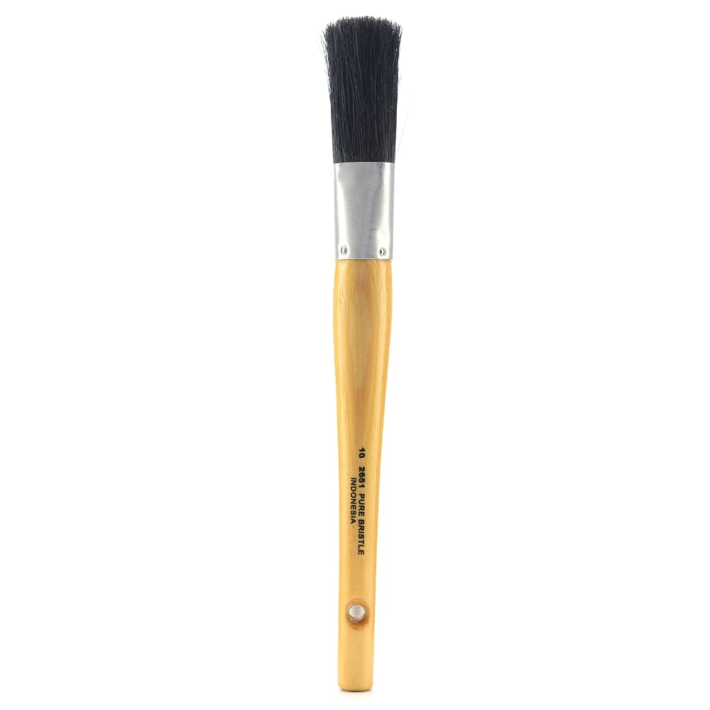 Linzer Paint Brush, Size 10, Oval Bristle, Brown MPN:2651 #10