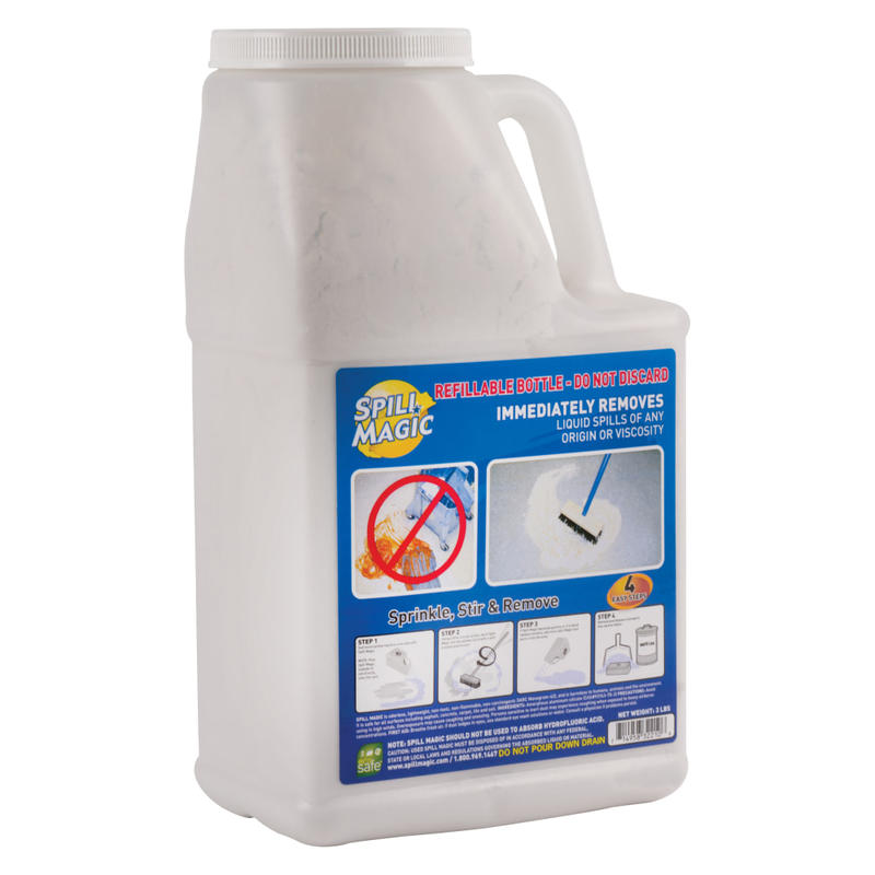 Spill Magic Sorbent, 3 Lb Bottle MPN:SM202DB