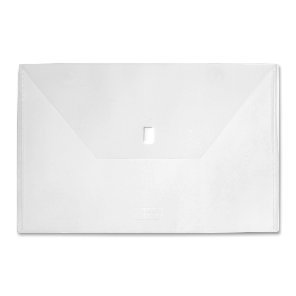 LION Poly Project Folder, 11in X 17in, Clear (Min Order Qty 12) MPN:60205-CR