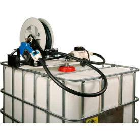 Liquidynamics 970027-02A Closed IBC Transfer System 8 GPM Pump W/25' Hose Automatic Nozzle 970027-02A