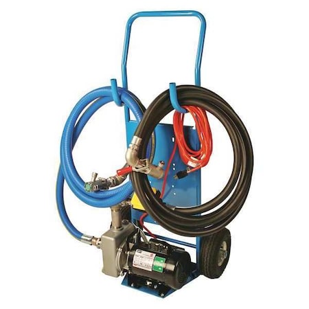 Electric Operated Drum Pump, 115VAC, 25 Max. Flow Rate, 1 HP, Stainless steel, 1-1/4