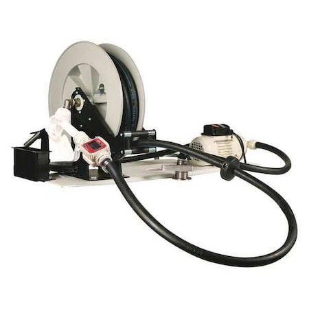 Electric Operated Drum Pump, 115VAC, 8 Max. Flow Rate, 1/10 HP, Polypropylene, 3/4
