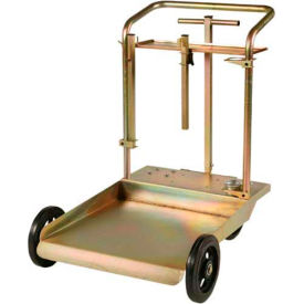 Liquidynamics™ HD 4 Wheel Drum Cart 51009C for 420 Lb. - 55 Gallon Drums 51009C