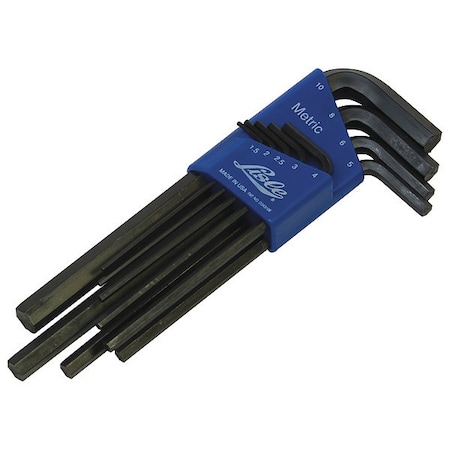 9 Piece Metric Hex Key Set, 42650 MPN:42650