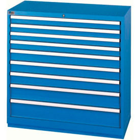 Lista® Shallow Depth Cabinet 9 Drawers 40-1/4