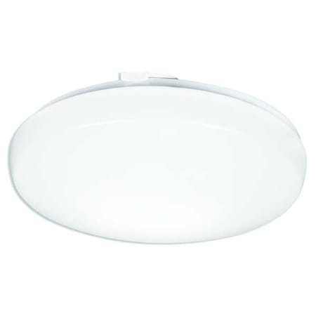 LEDFlushMountLight, 11inD, White, Steel MPN:FMLRL 11 14840 M4