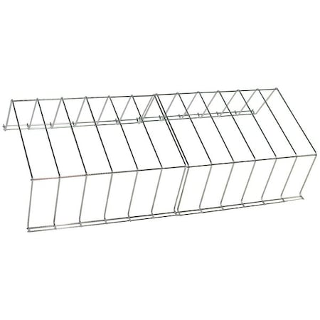 Wire Guard, Steel, White6 in D, Emerg Light MPN:ELA WG3