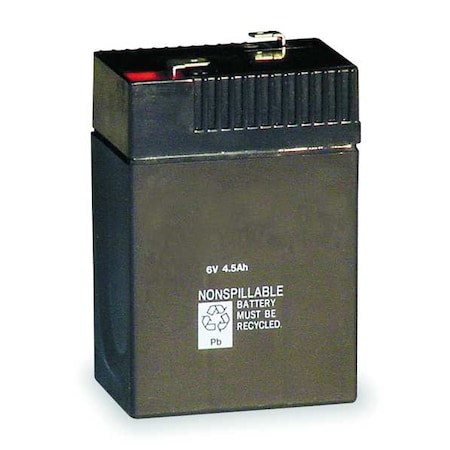 Battery, Lead Calcium, 6V, 4A/HR. MPN:ELB 06042
