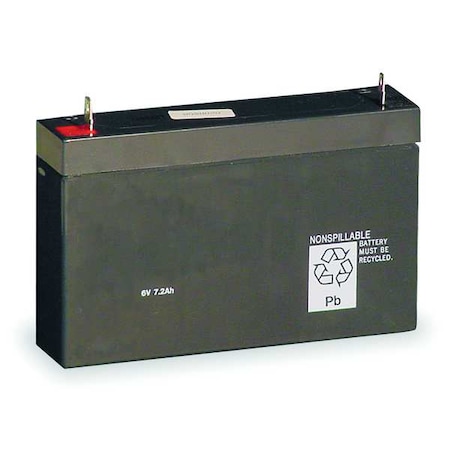 Battery, Lead Calcium, 6V, 6.5A/HR. MPN:ELB 0607
