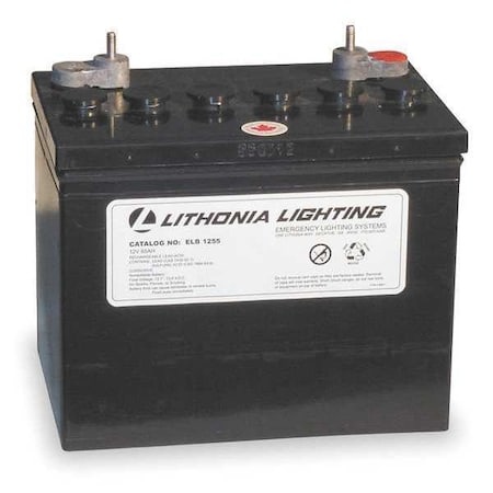 Battery, 6V, 16hr, 4 3/16in, Male Tab MPN:ELB 1255