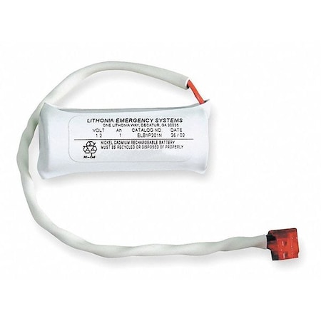 Battery, Nickel Cadmium, 1.2V, 1A/HR. MPN:ELB 1P201N