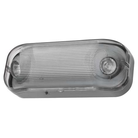 ACUITY LITHONIA 2 Halogen Lamps, Emergency Light, Mounting: Wall MPN:WLTU MR GY