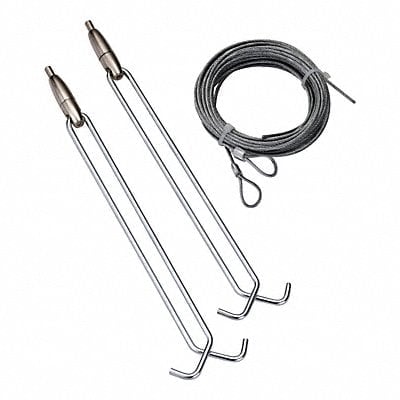 Aircraft Cable Hanging Kit For Z Strip MPN:ZACVH M100