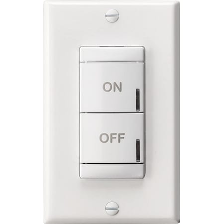 Wall Mount Sensor, Wireless, White, 450 sq ft, Fluorescent, Incandescent, LED MPN:SPODMR WR WH K1