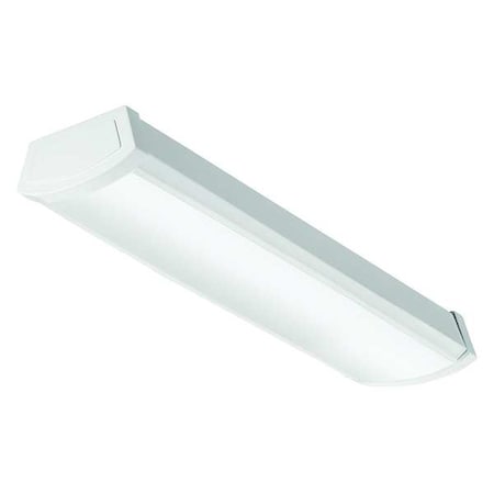 LED Wraparound Fixture, 2 ft L, 1400 lm MPN:FMLWL 24 840