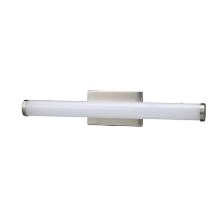 Brushed Nickel Contemporary Cylinder Van MPN:FMVCCL 24IN MVOLT 30K 90CRI BN M6