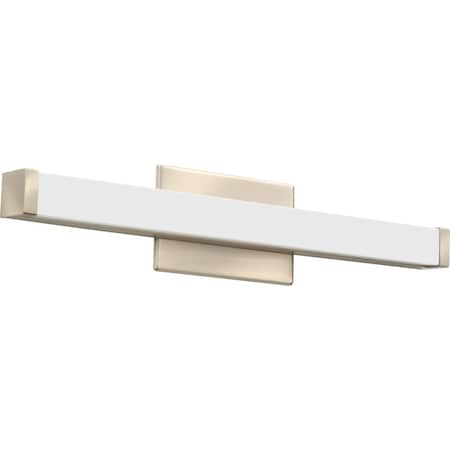 Brushed Nickel Contemporary Square Vanit MPN:FMVCSL 24IN MVOLT 30K 90CRI BN M6