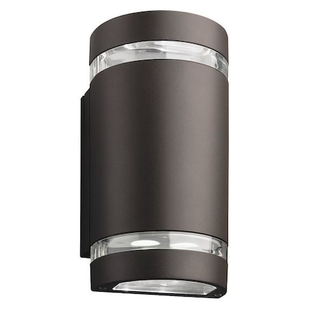 LED Wall Light, 947 lm, 14W, OLLWU Series MPN:OLLWU LED P1 40K MVOLT DDB M6
