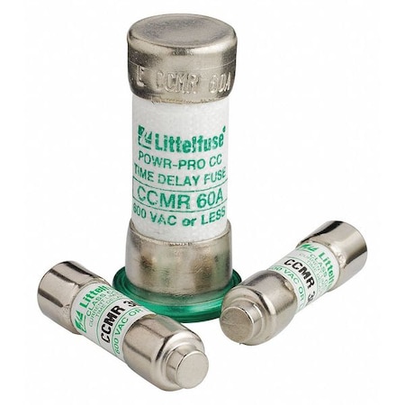 CC Class, Time-Delay, 1.8A, 600V AC, Non-Indicating MPN:CCMR01.8