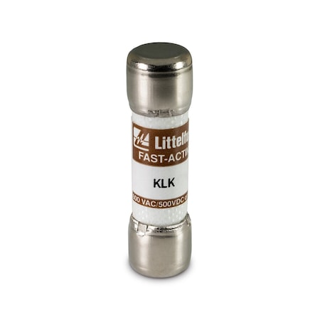 Midget Fuse, Fast-Acting, 6A, 600V AC, Non-Indicating, 100kA at 600V AC, 50kA at 500V DC MPN:KLK006