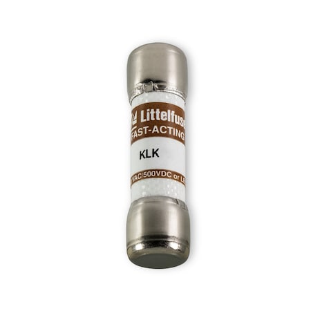 Midget Fuse, Fast-Acting, 20A, 600V AC, Non-Indicating, 100kA at 600V AC, 50kA at 500V DC MPN:KLK020