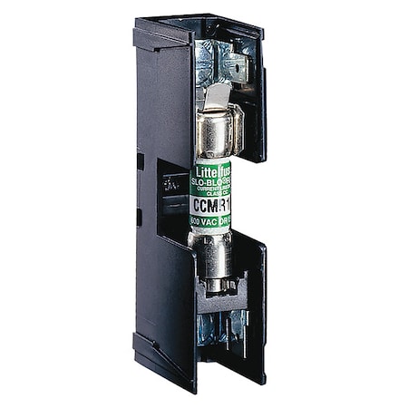 Open Fuse Block, 0 to 30A Amp Range, 600V AC/DC Volt Rating, 1 Poles, Pressure Plate MPN:L60030C1PQ