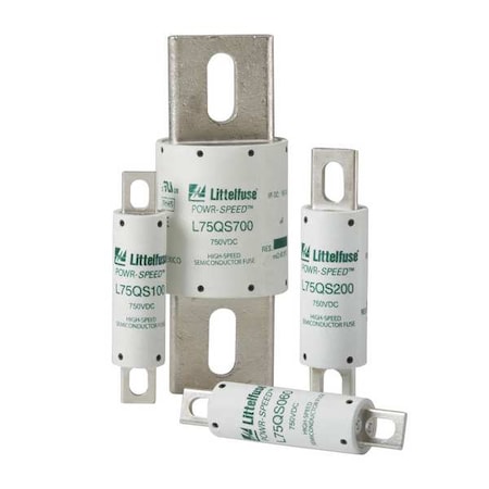 Semiconductor Fuse, L75QS Series, Very Fast-Acting, 750A, Not Rated, Non-Indicating MPN:L75QS700.X
