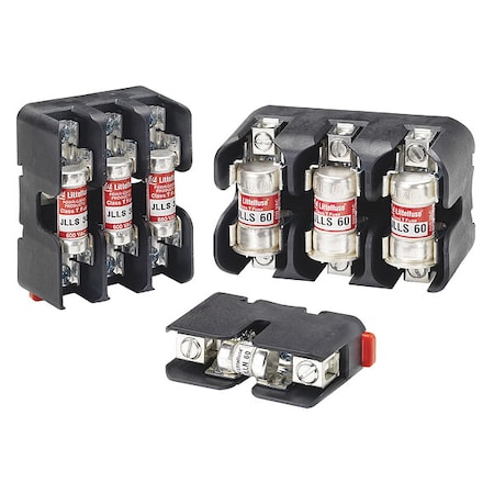 Open Fuse Block, 101 to 200A Amp Range, 600V AC/DC Volt Rating, 3 Poles, Box Lug MPN:LFT602003CS