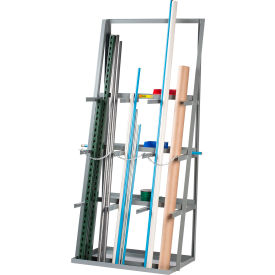 Little Giant® Vertical Bar Rack with 3 Shelves 3 Bays 4500 lb. Capacity 36