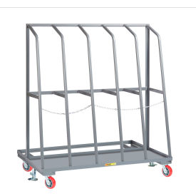 Little Giant® Mobile Vertical Bar Rack 5 Bays 2500 lb. Capacity 60