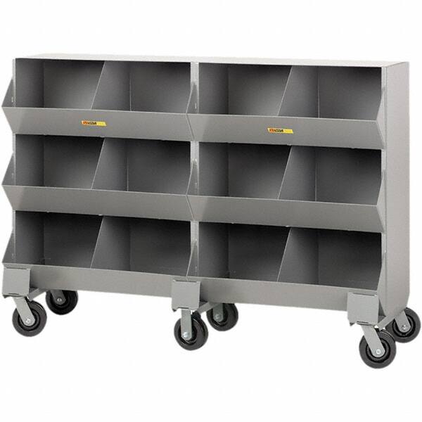 Bin Shelving, Bin Shelving Type: Bin Storage Cabinet , Bin Color: Gray , Bin Material: Steel , Bin Size (WxDxH): 64 x 20 x 45.5  MPN:MS415646PH