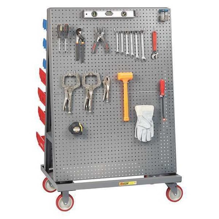 Mobile A-Frame Lean Tool Cart, 24 x 36