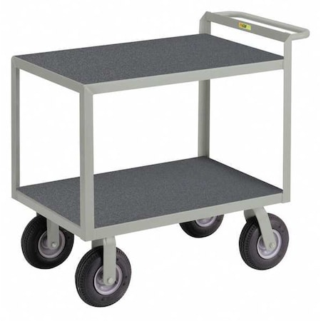 Instrument Cart with Flush Metal Shelves, Steel, 1, 200 lb Load Capacity, 2 Shelves, 53 1/2 in L MPN:G-2448-9PM