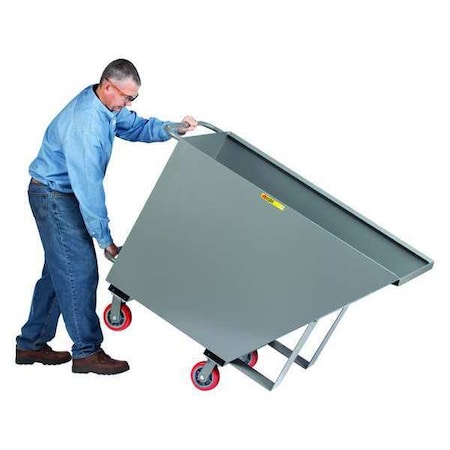 TiltTruck, 563/4in, 27in, Gray, 2, 000lb MPN:HT-2751-6PY
