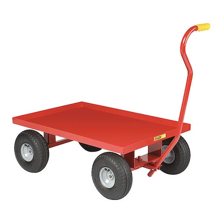 Wagon Truck, 12 ga. Steel/Vinyl (H/Grip), 1200 lb Load Capacity, 36