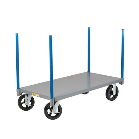 Utility Cart, 12 ga. Steel (Deck), 3600 lb MPN:NBP30488PUBK