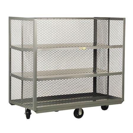 Bulk Storage Cart, 60x28, 3 Shelves MPN:PPT-2860-6M