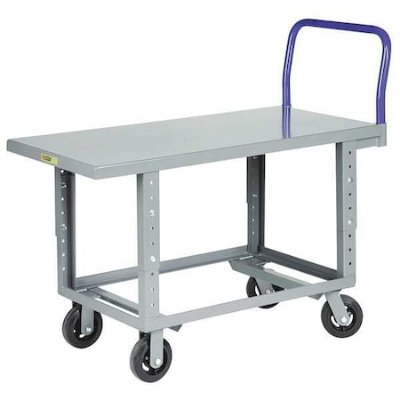 Work Height Platform Truck, 48inL x 30inW MPN:RNB-3048-6MR-AH