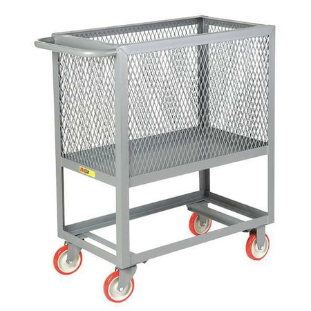 Mesh Truck, 40 In. H, 53 In. L, Push MPN:RP4X-2448-6PY
