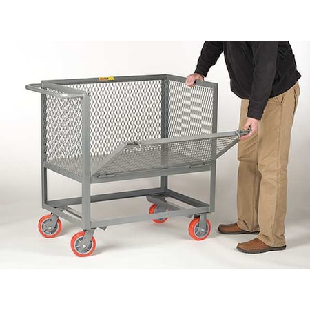 Mesh Truck, 40 In. H, 24 In. W, 53 In. L MPN:RPDX-2448-6PY