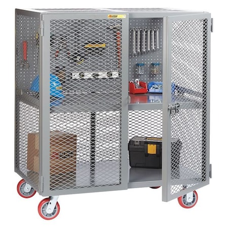 Security Cart, Pegboard Tool, 24x60 24