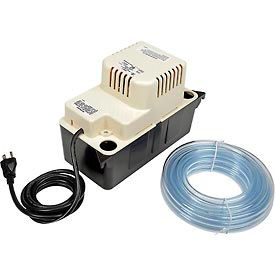 Little Giant® Condensate Removal Pump VCMA-15ULT Automatic 115V 65 GPH At 1' 15' Lift 554411