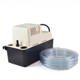 Little Giant® Condensate Removal Pump VCMA-15ULST Automatic 115V 65 GPH At 1' 15' Lift 554415