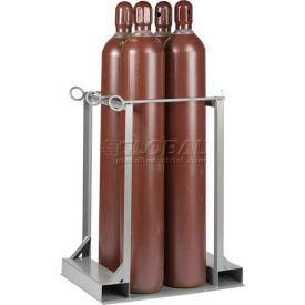 Little Giant® Vertical 4 Cylinder Gas Cylinder Pallet Stand 33