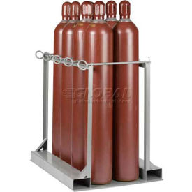 Little Giant® Vertical 8 Cylinder Gas Cylinder Pallet Stand 33