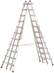 21' High, Type IA Rating, Aluminum Telescoping Ladder MPN:10121
