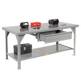 Little Giant® Heavy Duty 7 Gauge Steel Workbench Drawer Fixed Height - 60
