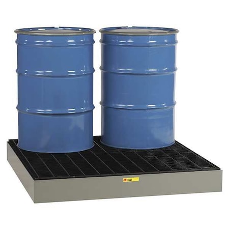 Spill Deck, 66 gal Spill Capacity, 4 Drums, 6, 000 lb Load Capacity, Steel MPN:SSB-5151